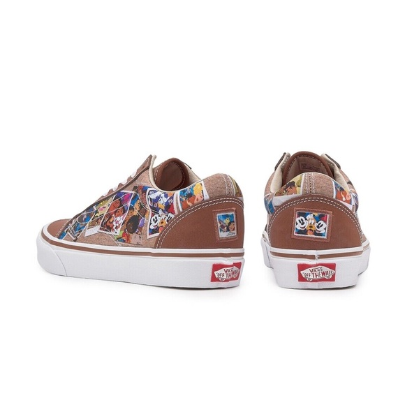 Vans Disney x Old Skool 'Scrapbook' Multi-Color Women’s Size 6 NEW SHIPS FAST - Picture 1 of 10